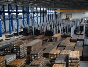 Організація складу металопрокату