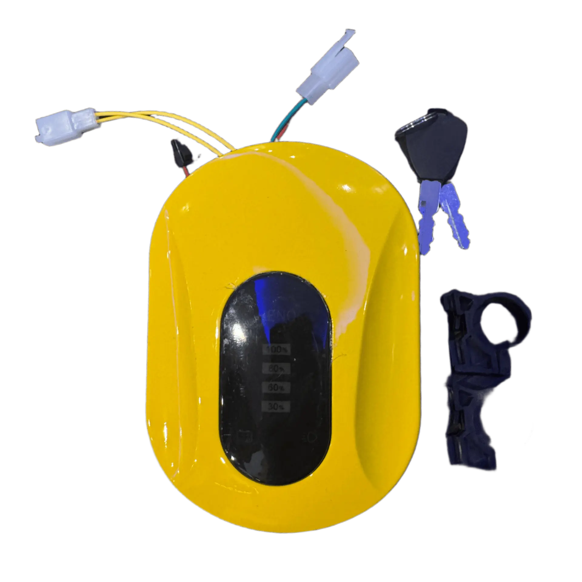 Панель керування 48V з LED фарою, індикатором заряду та замком запалювання
