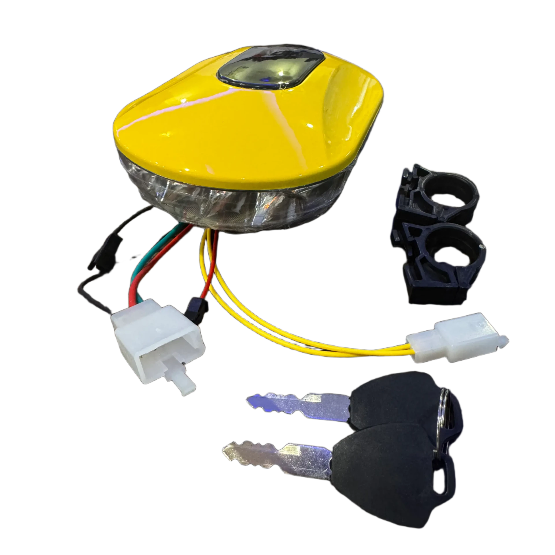 Панель керування 48V з LED фарою, індикатором заряду та замком запалювання